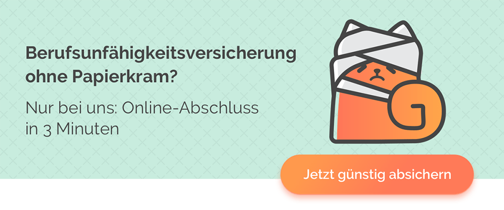 berufsunfaehigkeitsversicherung abschließen